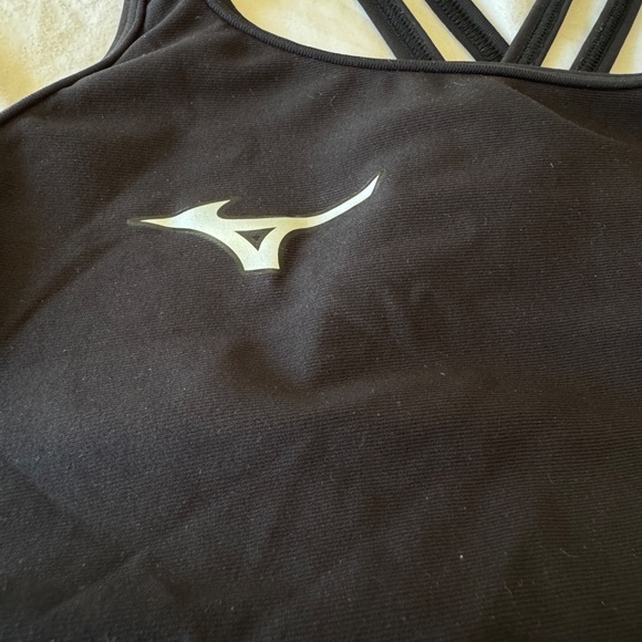 Mizuno Training One Piece Black 28 NWOT DISCONTINUED - Picture 2 of 4